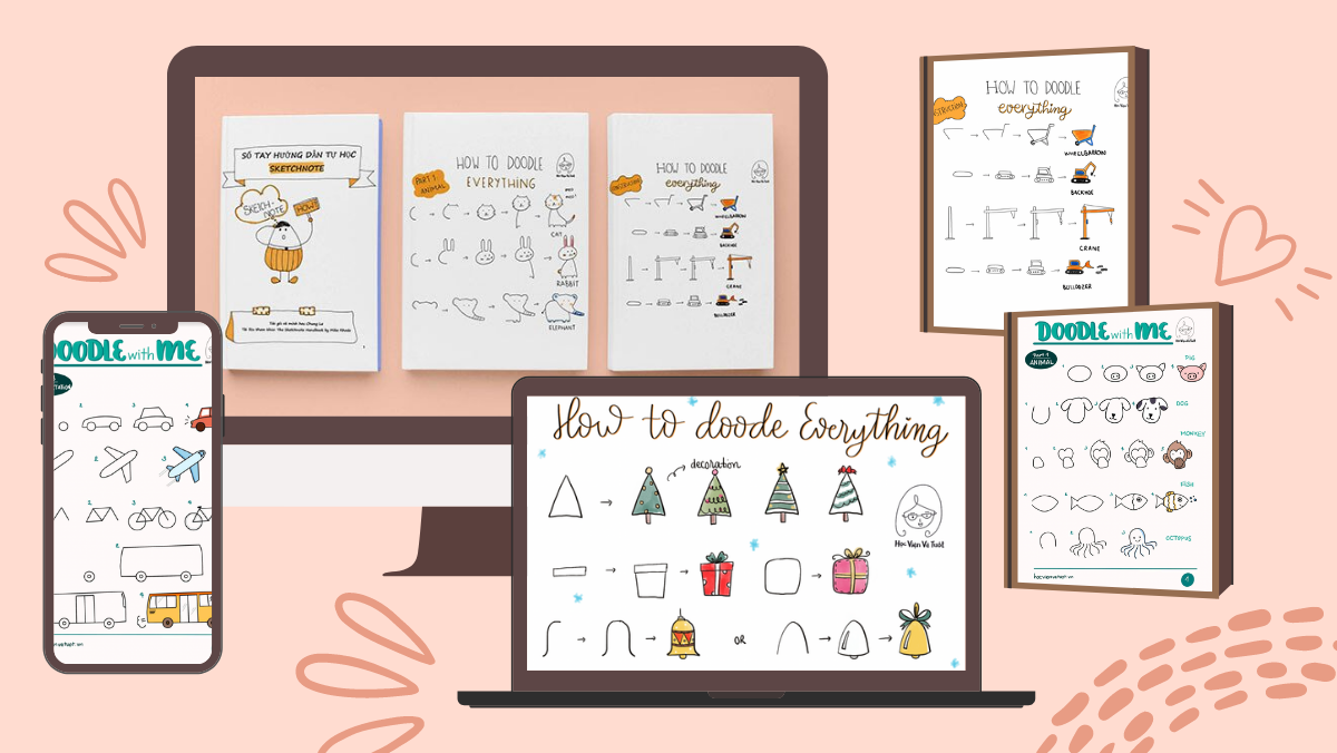 Sketch Note For Computer Sổ tay Sketchnote - Học Viện Vẽ Tuốt