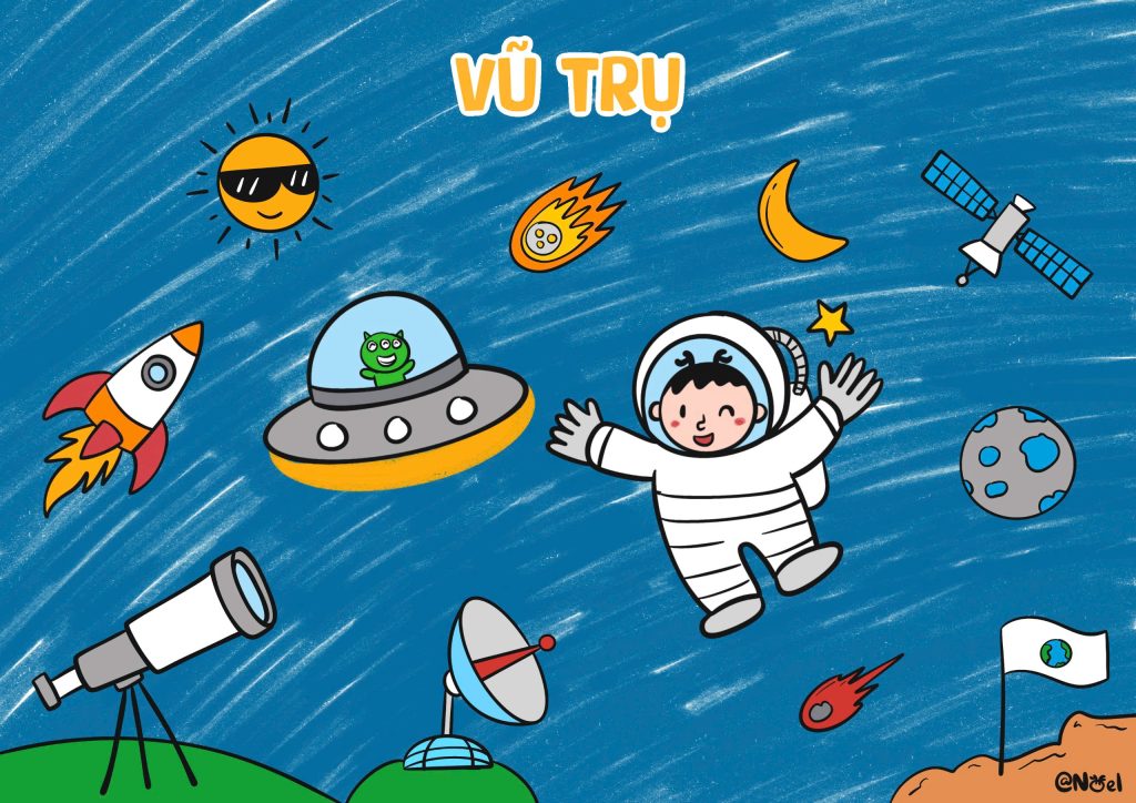 Khóa học Bé vẽ Doodle 20 B8 1